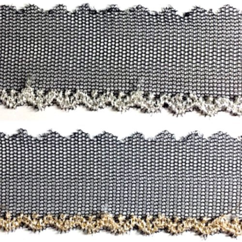 LAMETHURE LACE/BLACK SILBLEN & GOLD SILVER/GOLD 13.7m 264 엔/1m