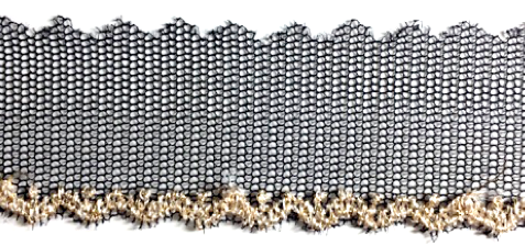 Lamethure Lace / Black Silver & Gold Silver / Gold 13,7m 264 Yen / 1M