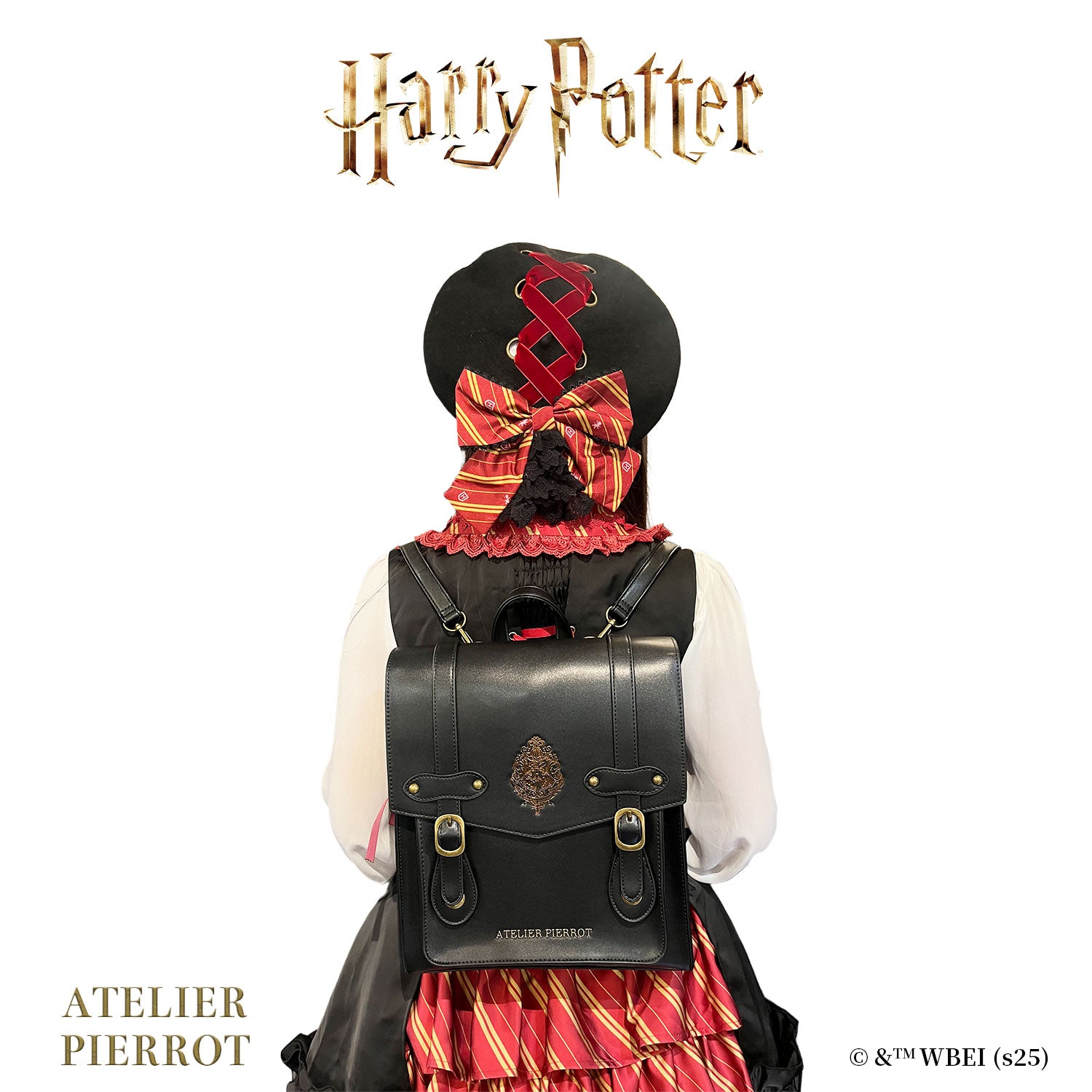 【ATELIER PIERROT] Harry Potter/ lace-up satchel bag  ★Released from late October to early November★