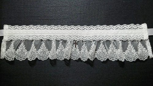 [Atelier Pierrot] Atelier Piero Cross Cross Lace Choker White