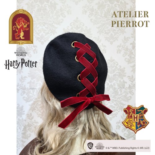 [ATELIER PIERROT] Harry Potter Ribbon Broach Lace -up Beret Griffin Doll