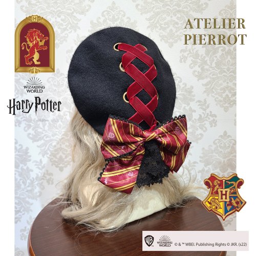 [ATELIER PIERROT] Harry Potter Ribbon Broach Lace -up Beret Griffin Doll