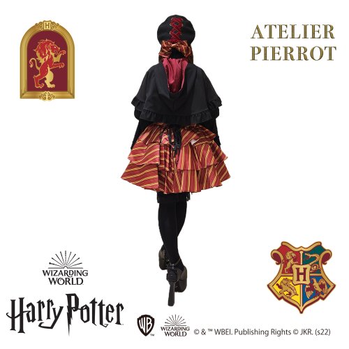 [ATELIER PIERROT] Harry Potter Ribbon Broach Lace -up Beret Griffin Doll