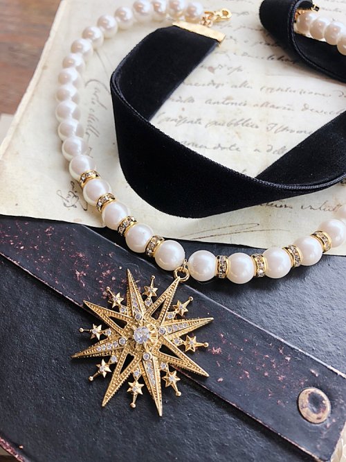 [Estrellas] Estrogus Bright Star Choker White 2 Size Development