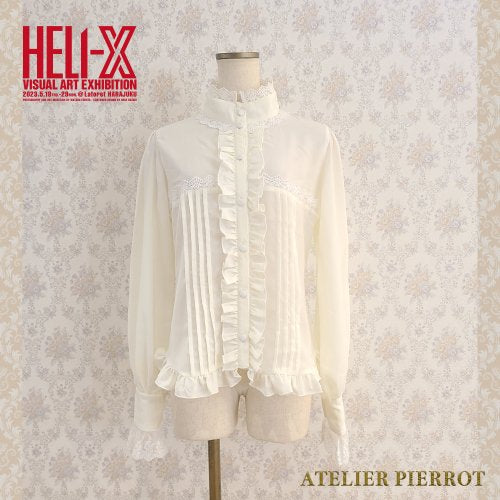 【HELI-X × ATELIER PIERROT】 Angel Blessing　天使の祝福　白ブラウス