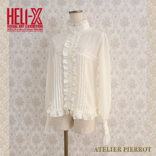 【HELI-X × ATELIER PIERROT】 Angel Blessing　天使の祝福　白ブラウス