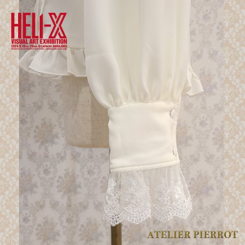 【HELI-X × ATELIER PIERROT】 Angel Blessing　天使の祝福　白ブラウス