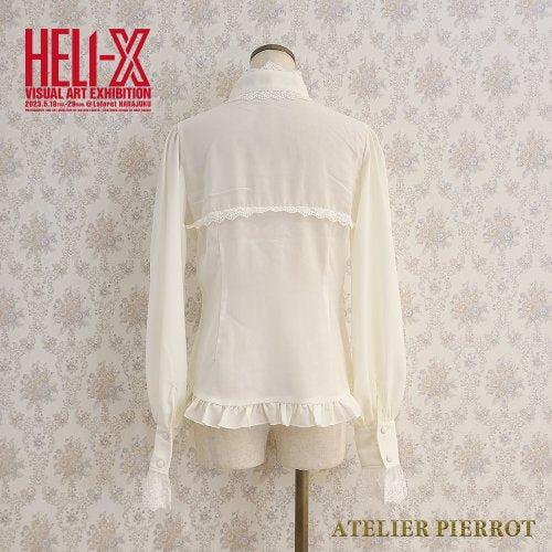 【HELI-X × ATELIER PIERROT】 Angel Blessing　天使の祝福　白ブラウス