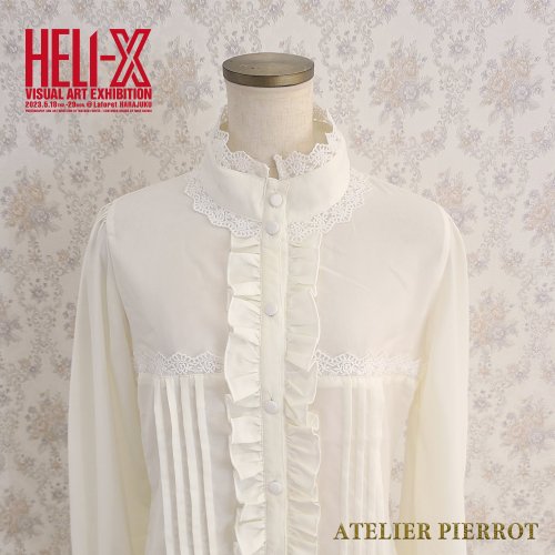 【HELI-X × ATELIER PIERROT】 Angel Blessing　天使の祝福　白ブラウス