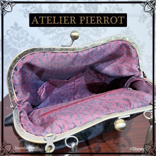 【ATELIER PIERROT】ディズニー『Alice in wonderland』がま口バック