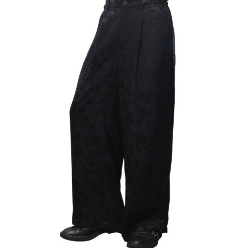 【MiDiom】ミディオム　JQ 1Tuck Wide Pants　 Black