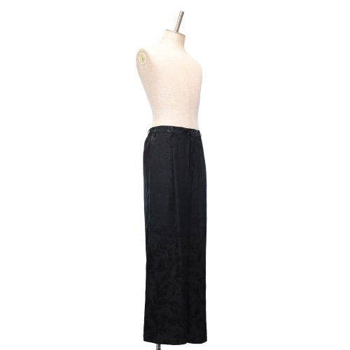 【MiDiom】ミディオム　JQ 1Tuck Wide Pants　 Black