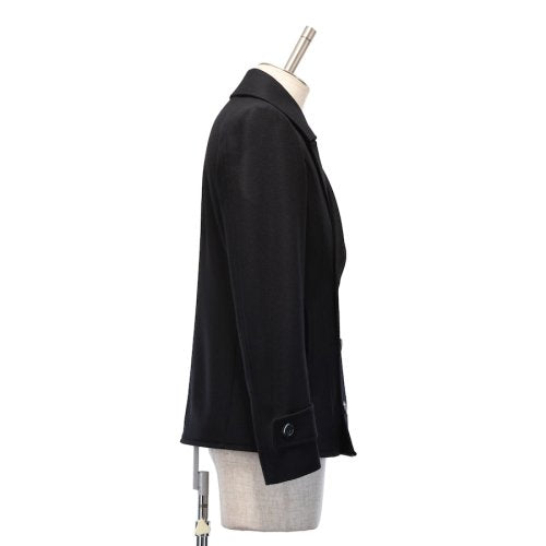 【MiDiom】ミディオム　Zip Long P Coat　 Black