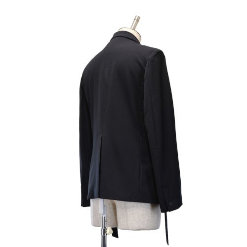 【MiDiom】ミディオム　Ring Design Tailored Jacket　 Black