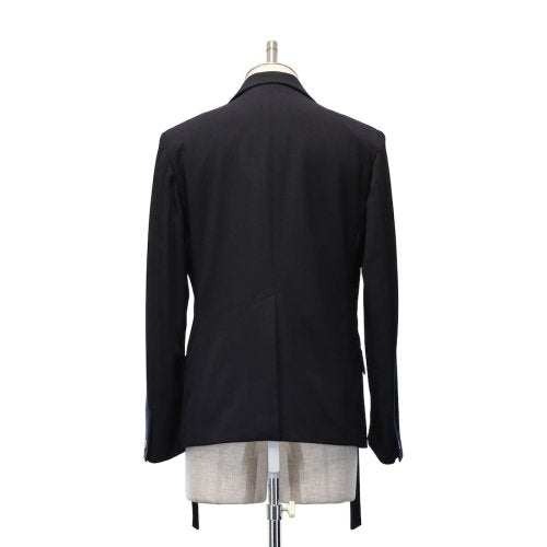 【MiDiom】ミディオム　Ring Design Tailored Jacket　 Black