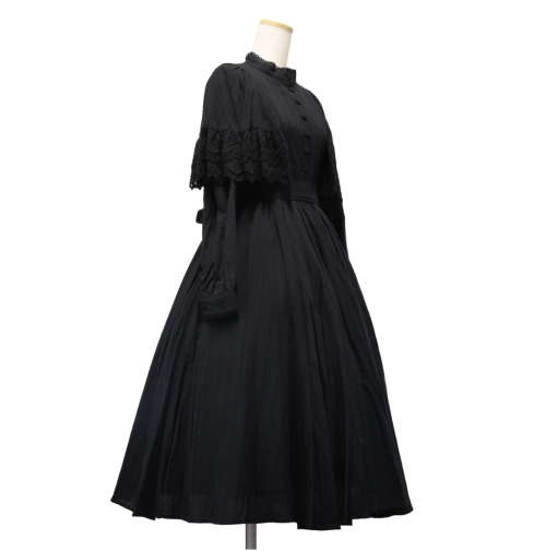 [Sheglit] Sheglit "Campanula" Cape One Piece Black