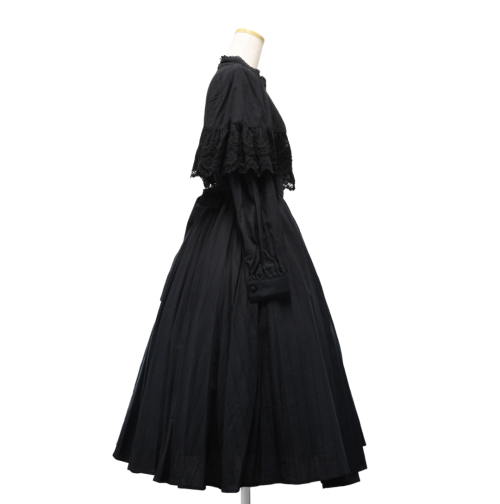 [Sheglit] Sheglit "Campanula" Cape One Piece Black