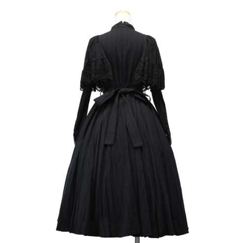 [Sheglit] Sheglit "Campanula" Cape One Piece Black