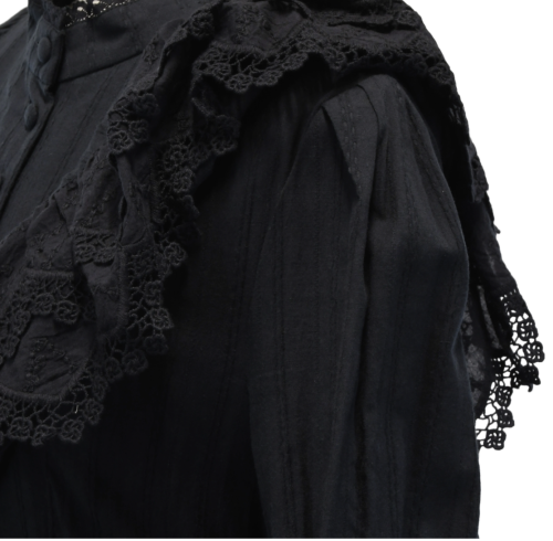 [Sheglit] Sheglit "Campanula" Cape One Piece Black