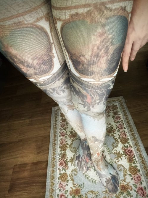 [MORUN × MUUNA STOIK] Molan Moonst Ick Angel Tights