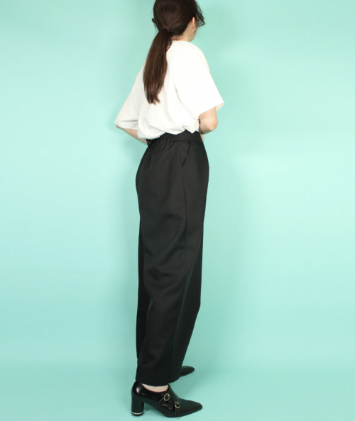 [HERHUM] Wide pants on Harham Tack Ribbon