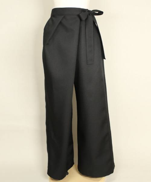 [HERHUM] Wide pants on Harham Tack Ribbon