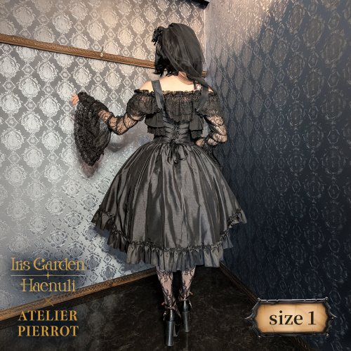 【ATELIER PIERROT] Secret Chamber Corset JSK Haenuli Colaboración Tamaño 2★Período de pedido hasta el 6 de octubre (Sol)★