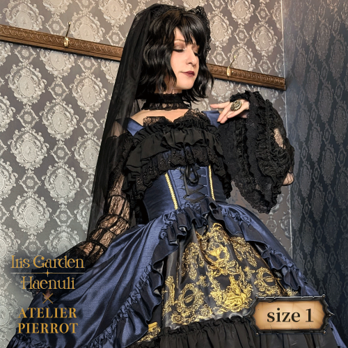 【ATELIER PIERROT] Secret Chamber Corset JSK Haenuli Colaboración Tamaño 2★Período de pedido hasta el 6 de octubre (Sol)★