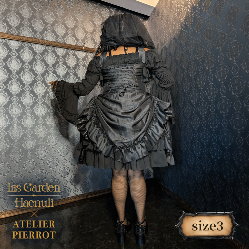 【ATELIER PIERROT] Secret Chamber Corset JSK Haenuli Colaboración Tamaño 2★Período de pedido hasta el 6 de octubre (Sol)★