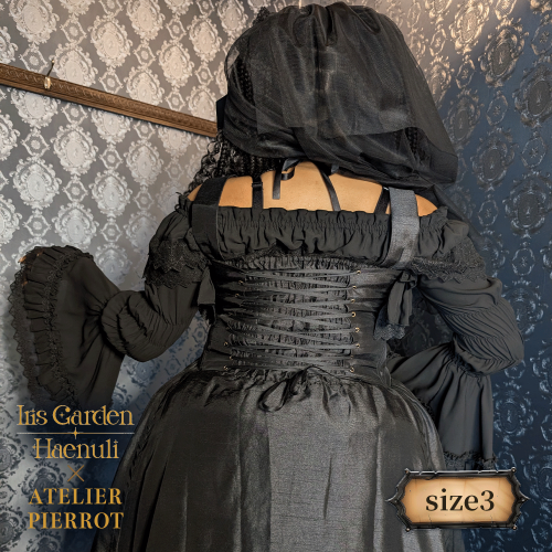 【ATELIER PIERROT] SECRET CHAMBER CORSET JSK HAENULI collaboration size 3★Order period until October 6th (Sun)★