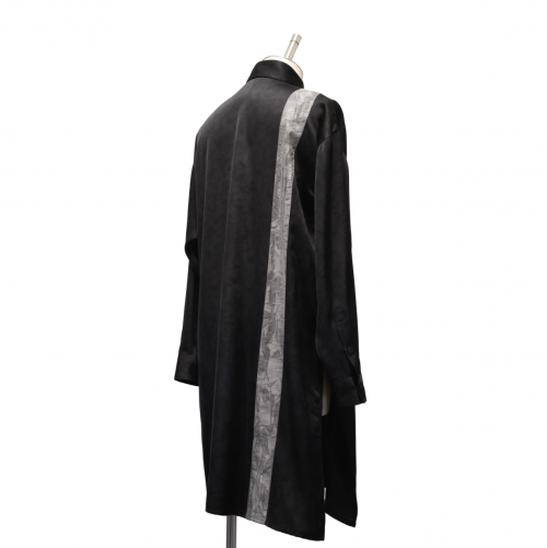 【MiDiom】ミディオム ●予約●　"MURAKUMO" Long Shirt　 Black