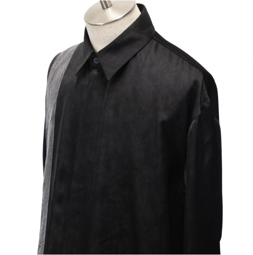 【MiDiom】ミディオム ●予約●　"MURAKUMO" Long Shirt　 Black