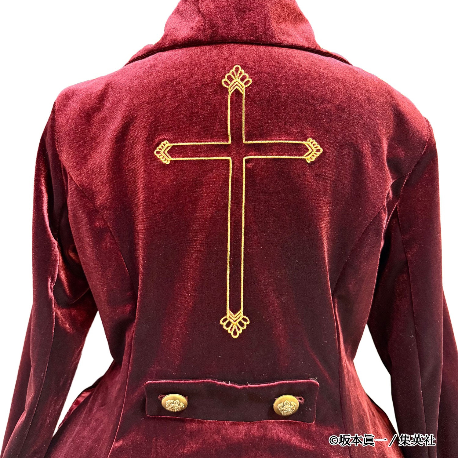 【ATELIER PIERROT】　「 イノサン 」 ロングジャケット　赤 ( 刺繍あり ) /青( 刺繍なし ) /黒 ( 刺繍なし ) 　