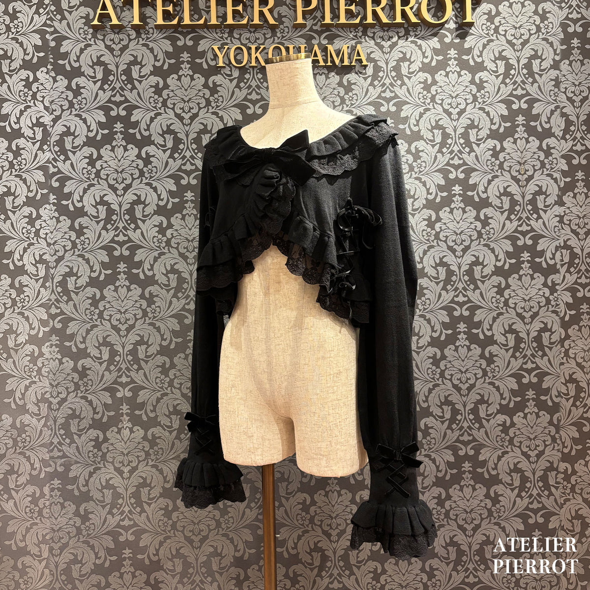 【ATELIER PIERROT】　★Ahora aceptando reservas★ Cárdigan Datura ValsWhite/Bordeaux/Purple/Black