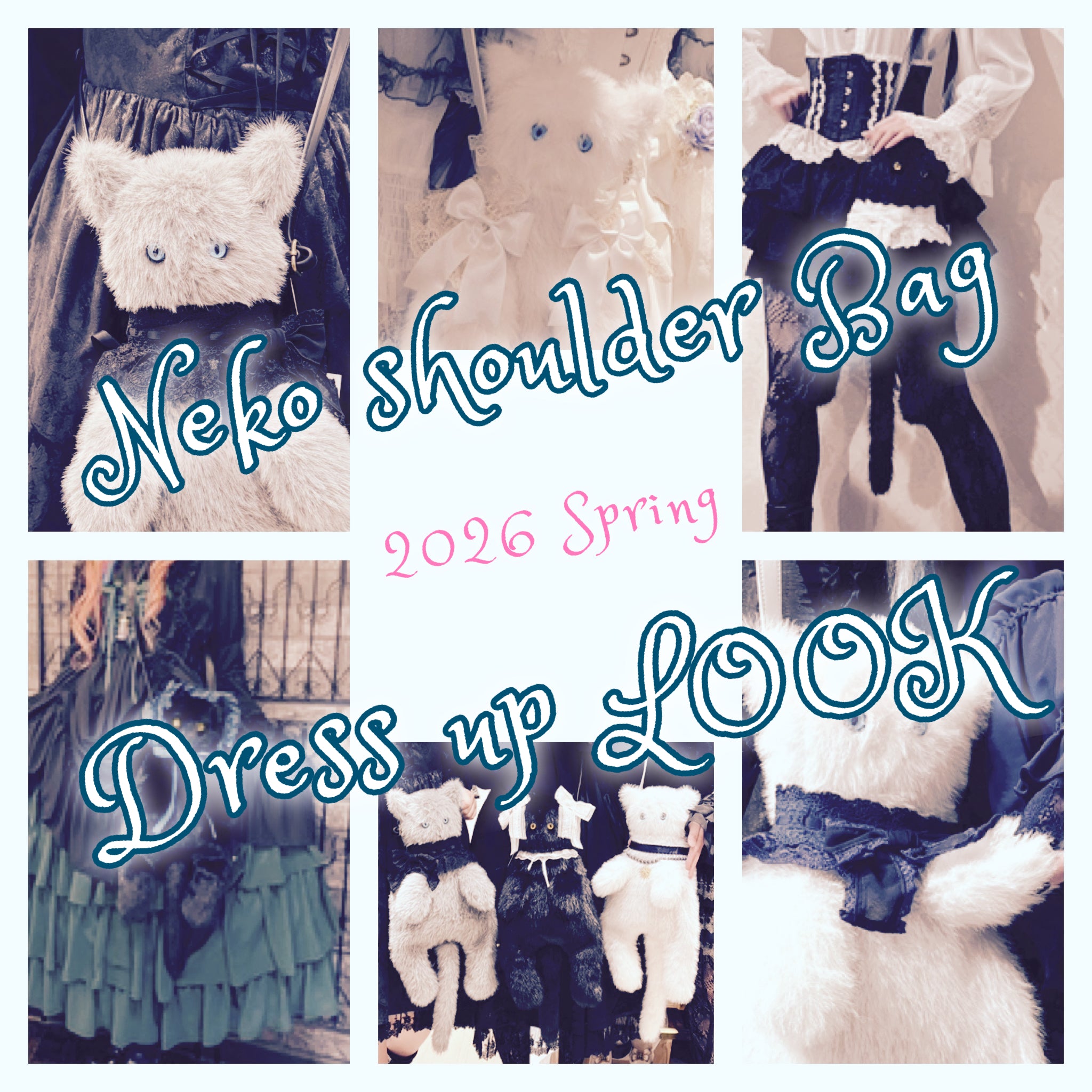 【ATELIER PIERROT】Neko Shoulder BAG ドレスアップルック