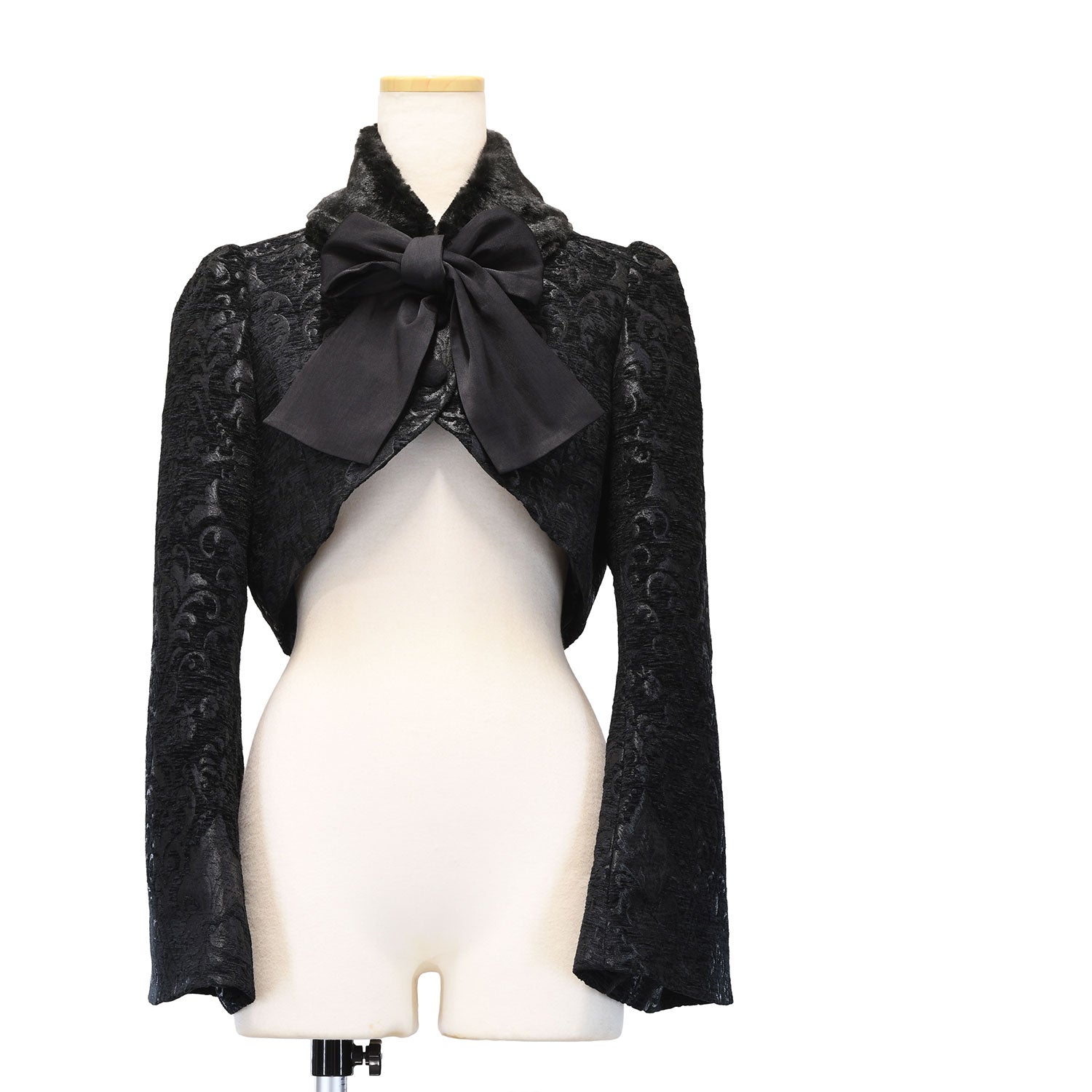 [Sheglit] Sheglit ●Reservation ● "Obsidian" short coat black