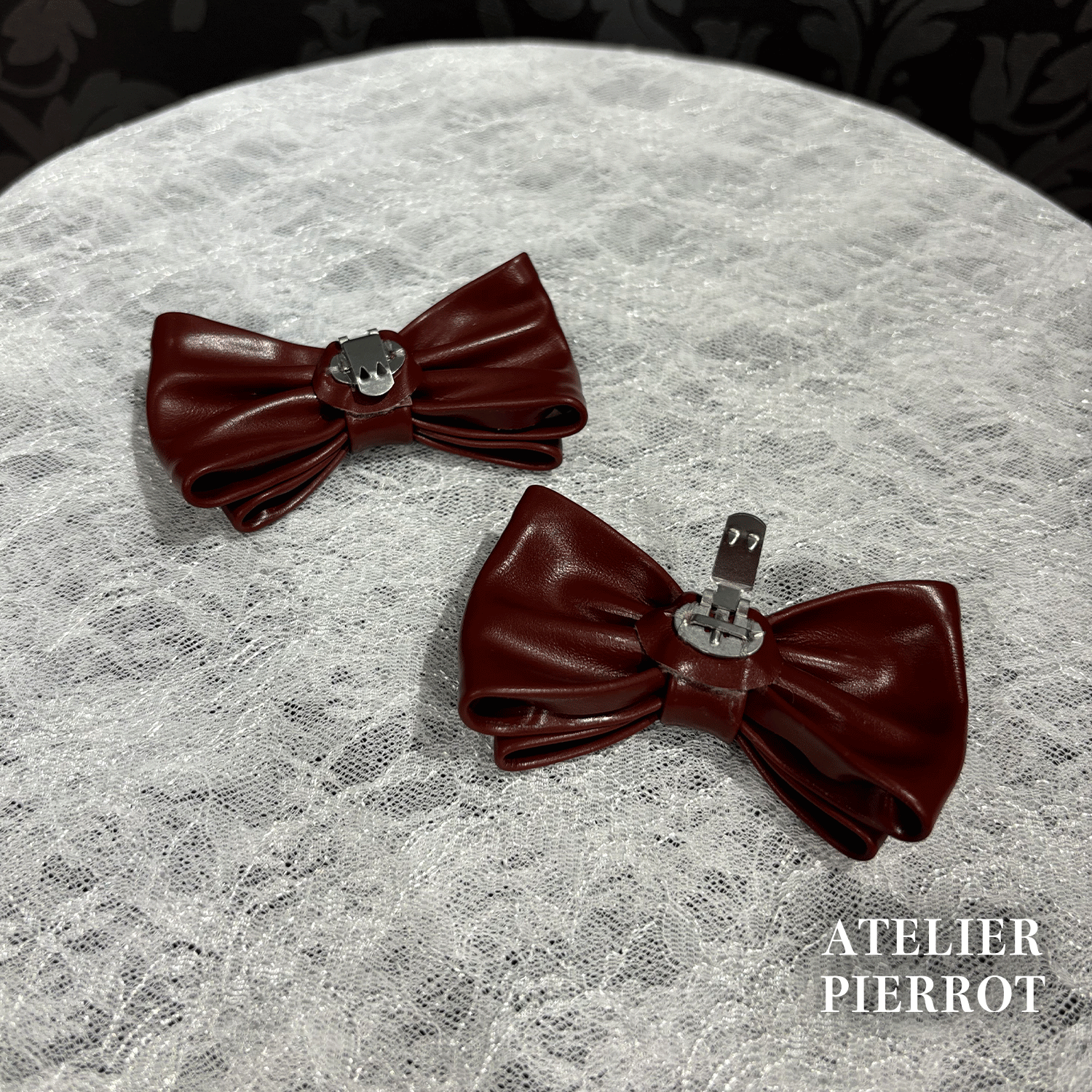 【ATELIER PIERROT】 Verzauberte Korsettpumpen weiß/bordeaux/schwarz S/m/l/xl  ★Mitte bis Ende April veröffentlicht★