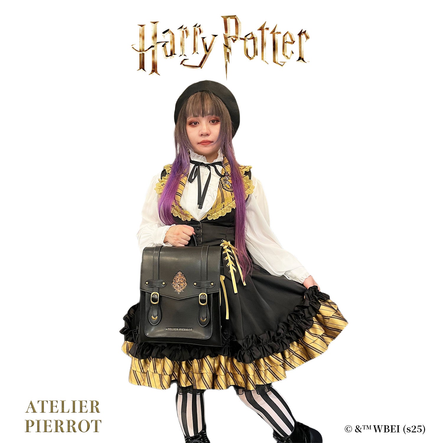 【ATELIER PIERROT] Harry Potter/ lace-up satchel bag  ★Released from late October to early November★