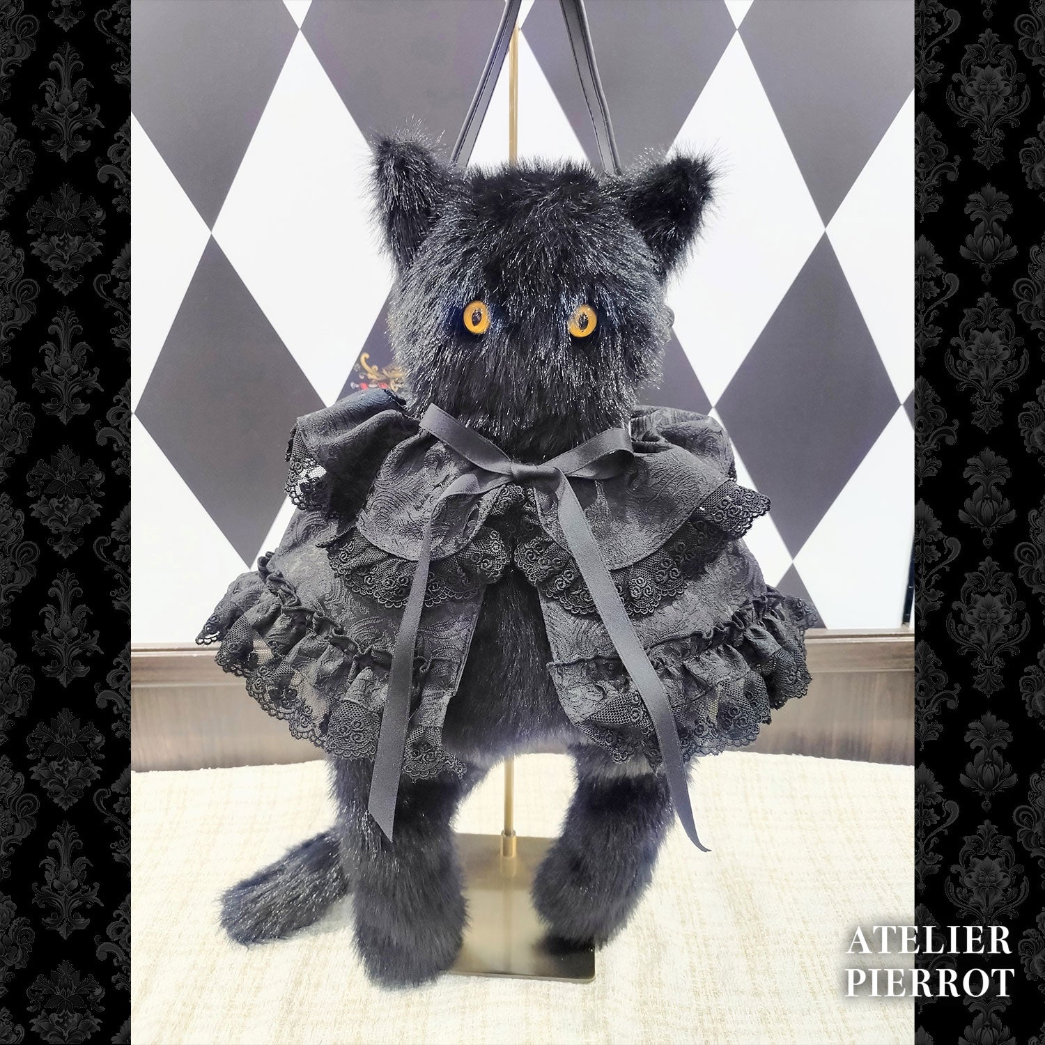 【ATELIER PIERROT】Cape Royal Neko -Cape de poupée gothique Lolita-