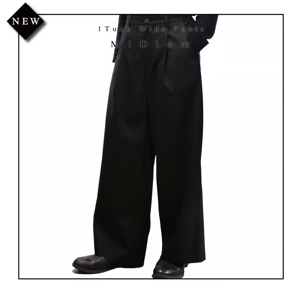 [Midiom] pantalon de large 1 de l'échelleBlack