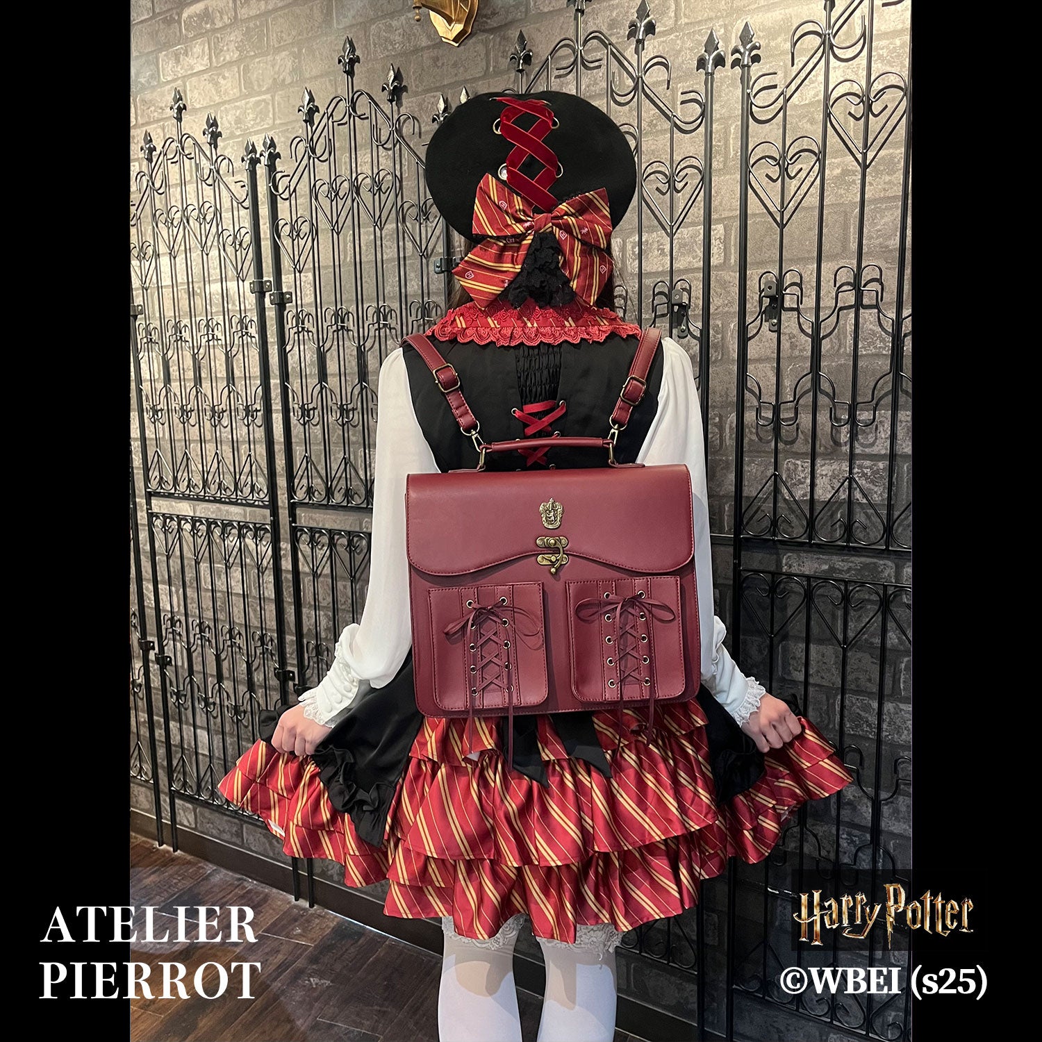 【ATELIER PIERROT] 해리포터/더블 포켓 사첼백