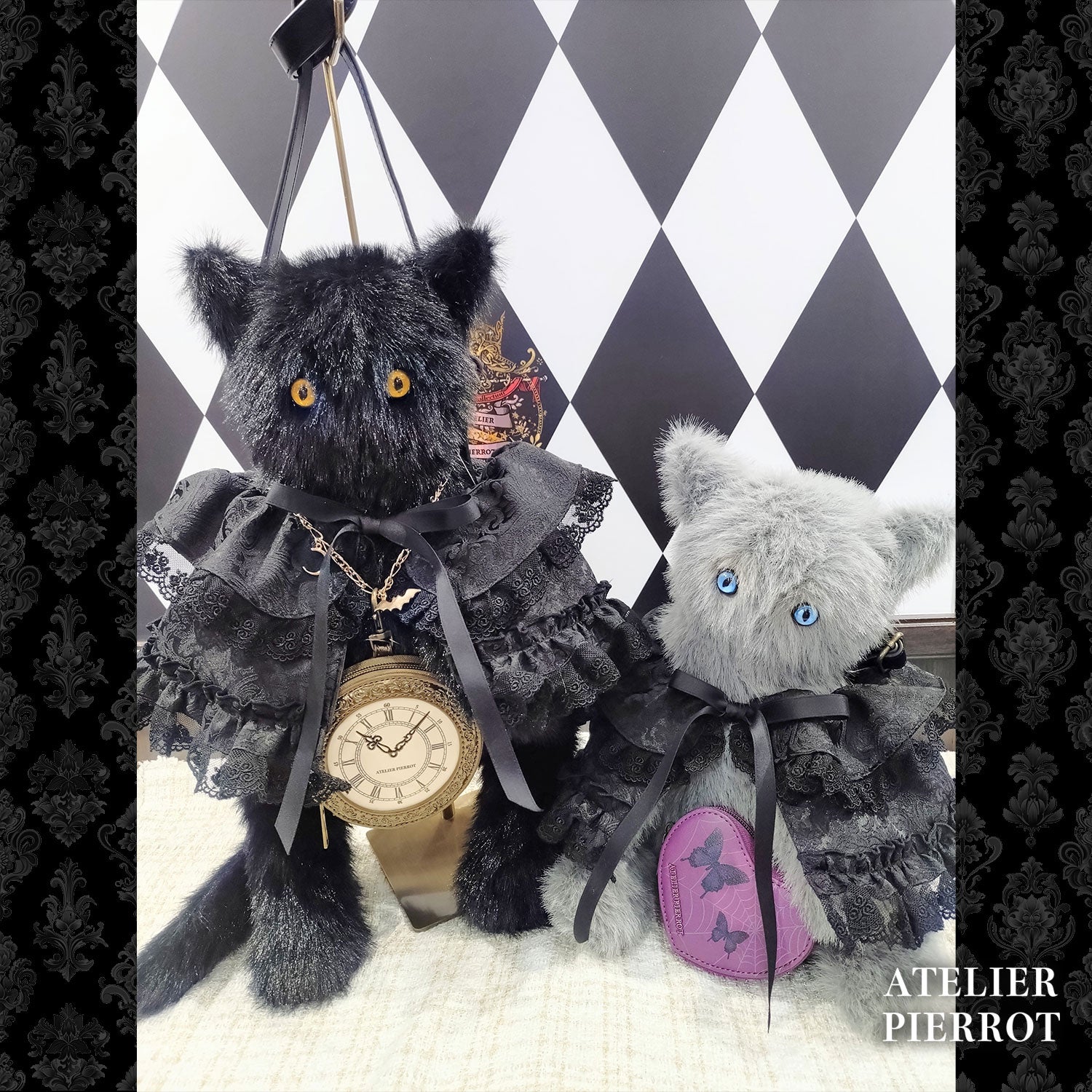 【ATELIER PIERROT】Cape Royal Neko -Cape de poupée gothique Lolita-