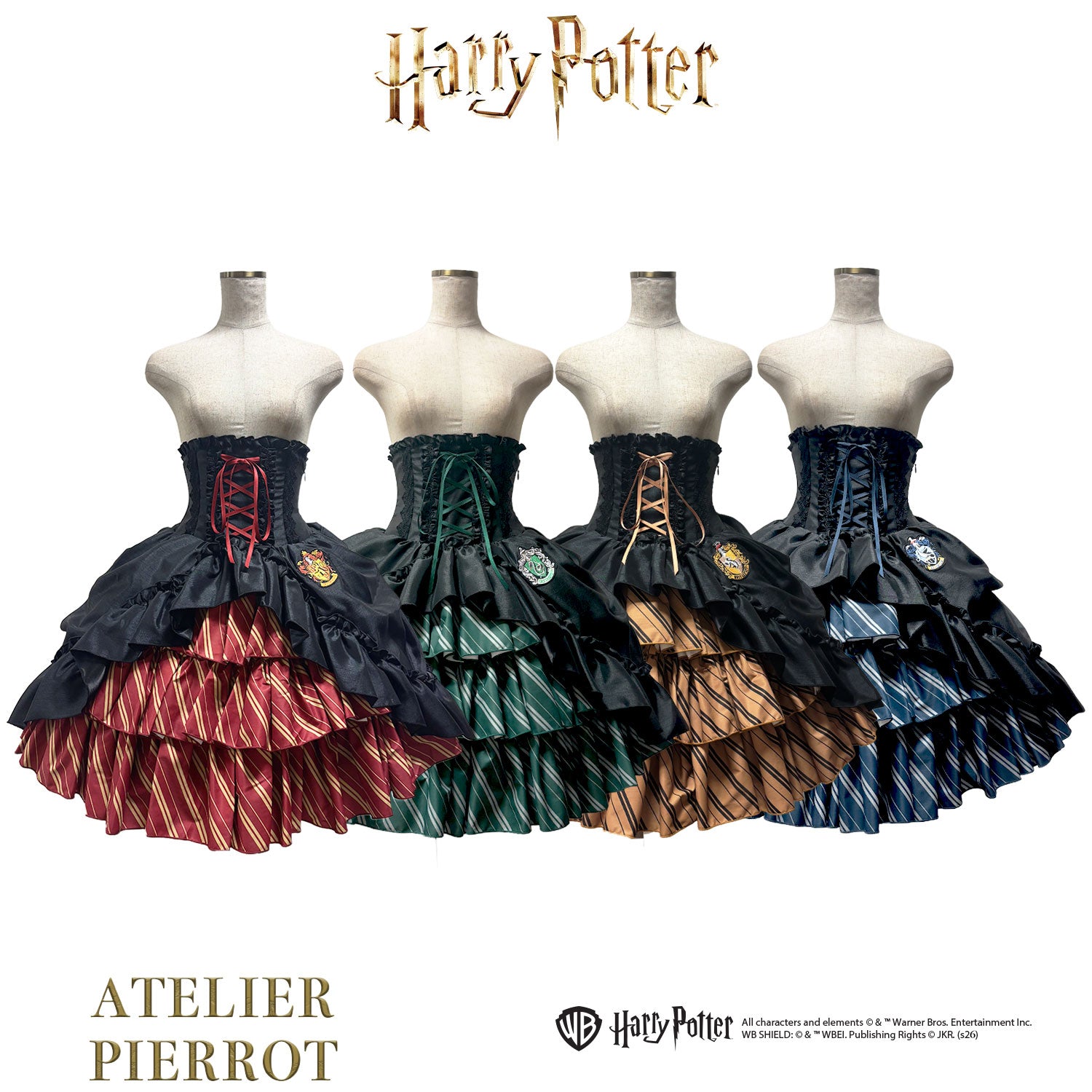s*中様 ATELIER PIERROT Harry Potter ハリーポッタ ATELIER PIERROT】 Harry Potter ハリーポッター/バッスルコルセット
