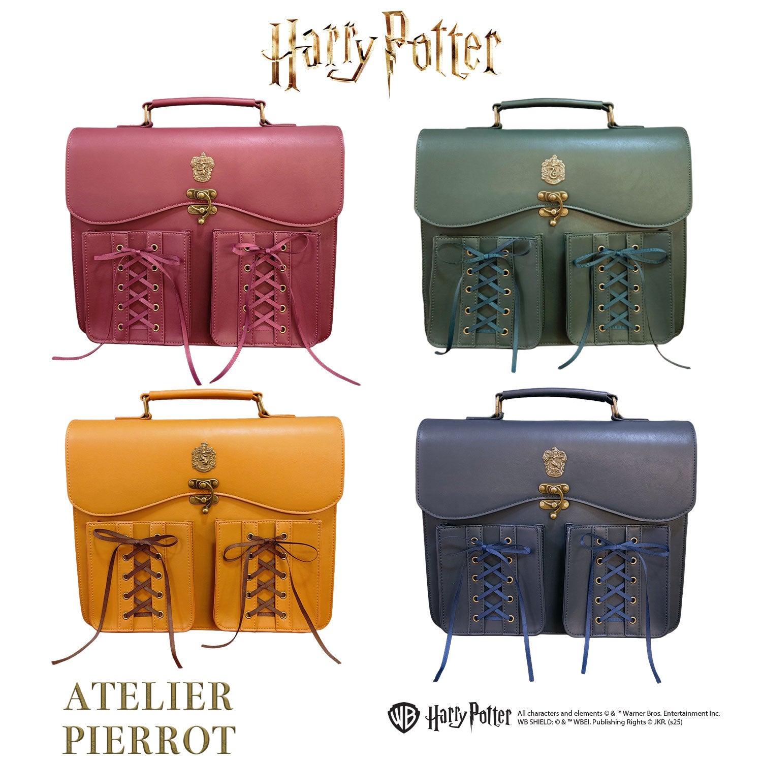 ATELIER PIERROT】 Harry Potter/ダブルポケットサッチェルバッグ