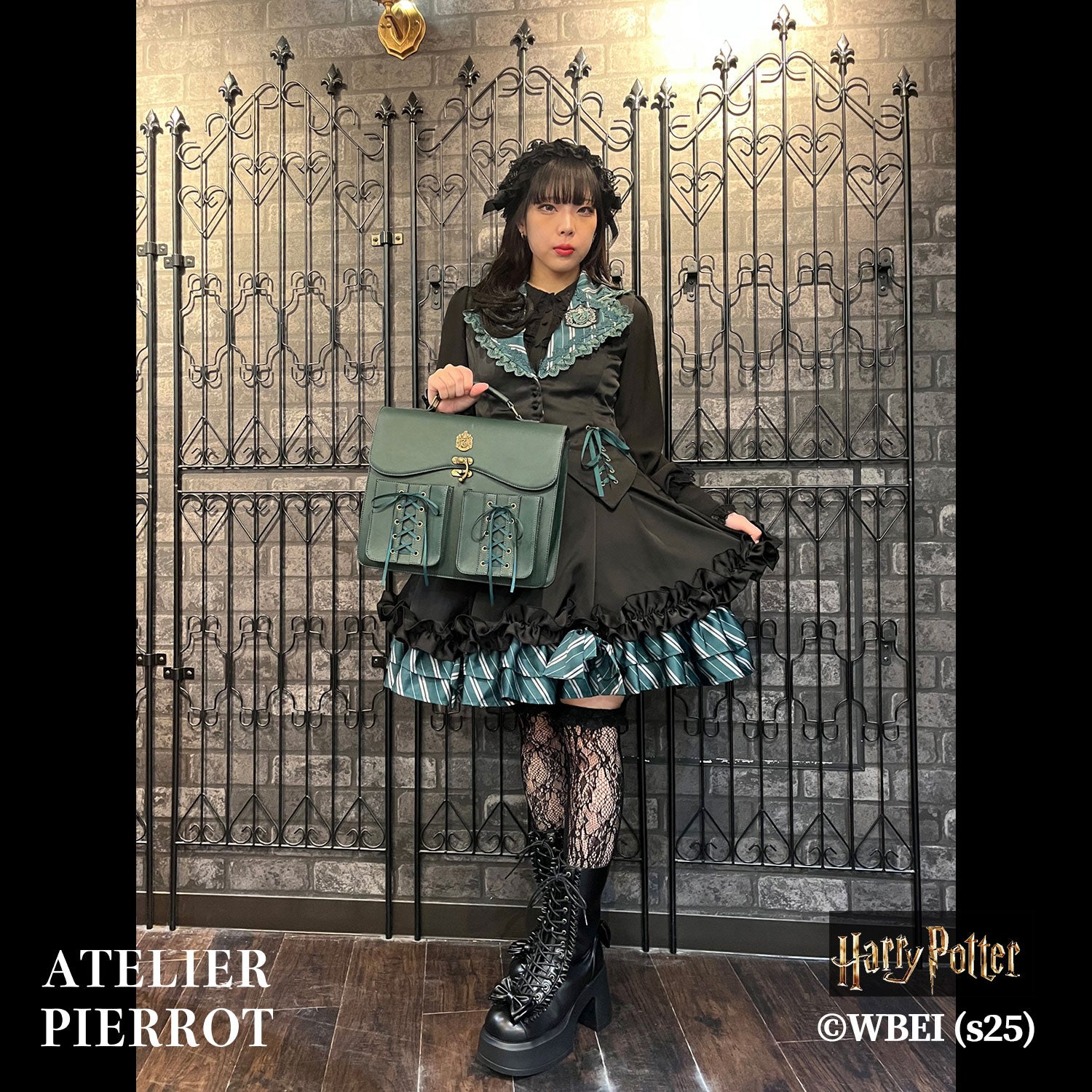 【ATELIER PIERROT] 해리포터/더블 포켓 사첼백