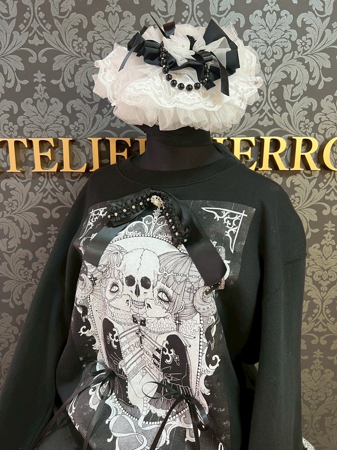 [Rouge Ligne] Sweat ruban Bijou