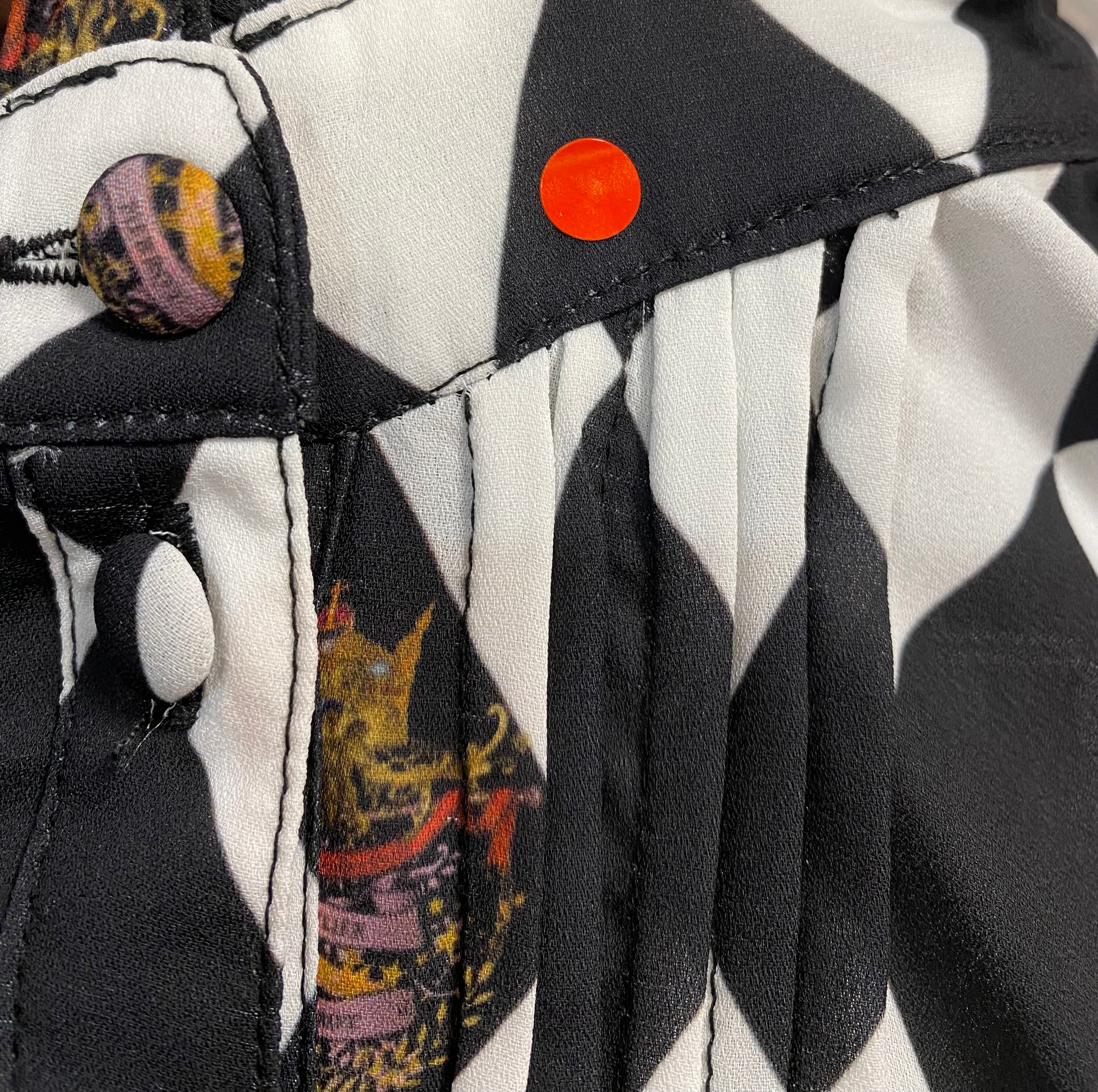 【ATELIER PIERROT】“钻石马戏”上衣黑色/波尔多/海军