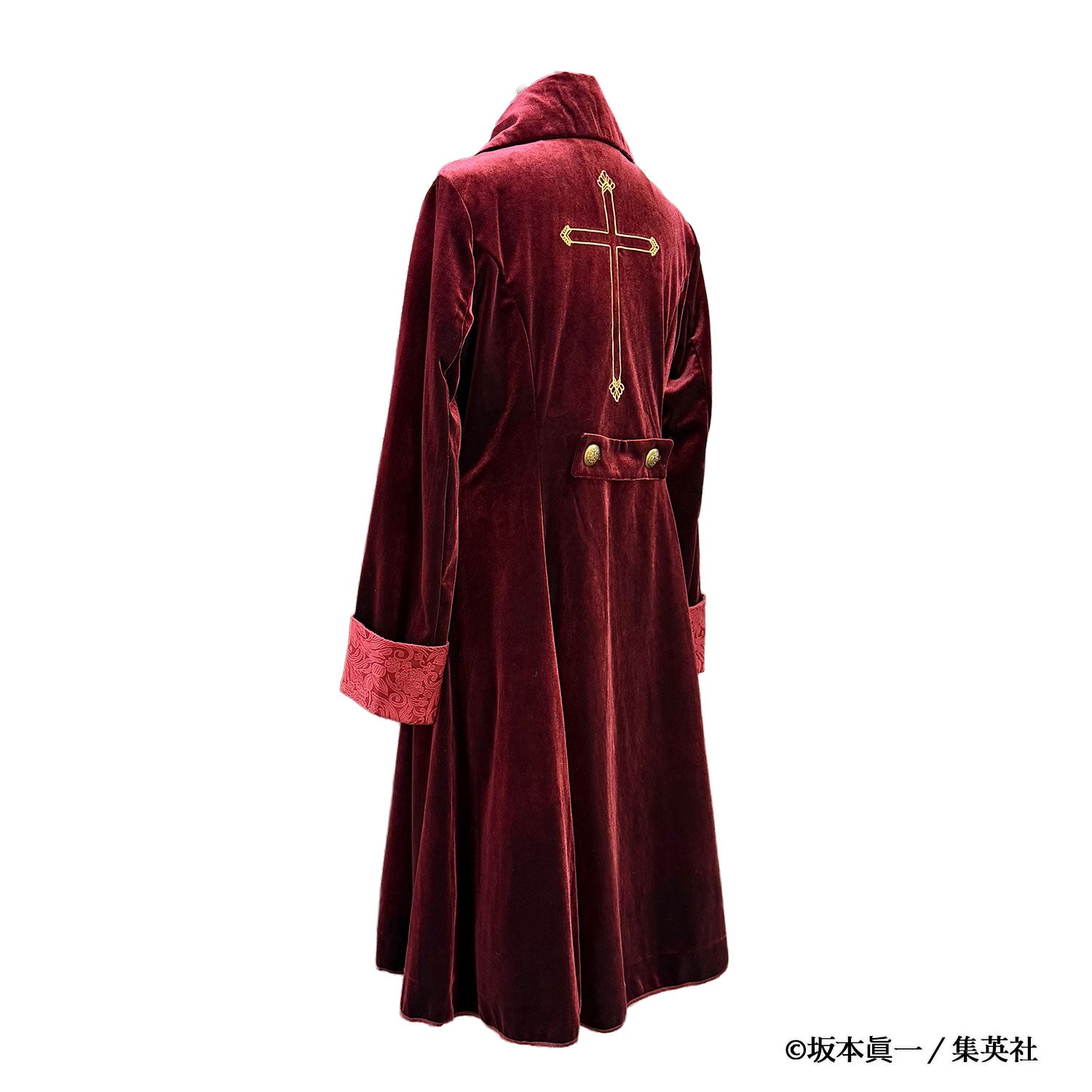 【ATELIER PIERROT】　「 イノサン 」 ロングジャケット　赤 ( 刺繍あり ) /青( 刺繍なし ) /黒 ( 刺繍なし ) 　