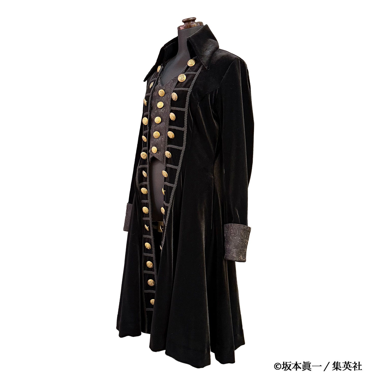 【ATELIER PIERROT】　「 イノサン 」 ロングジャケット　赤 ( 刺繍あり ) /青( 刺繍なし ) /黒 ( 刺繍なし ) 　