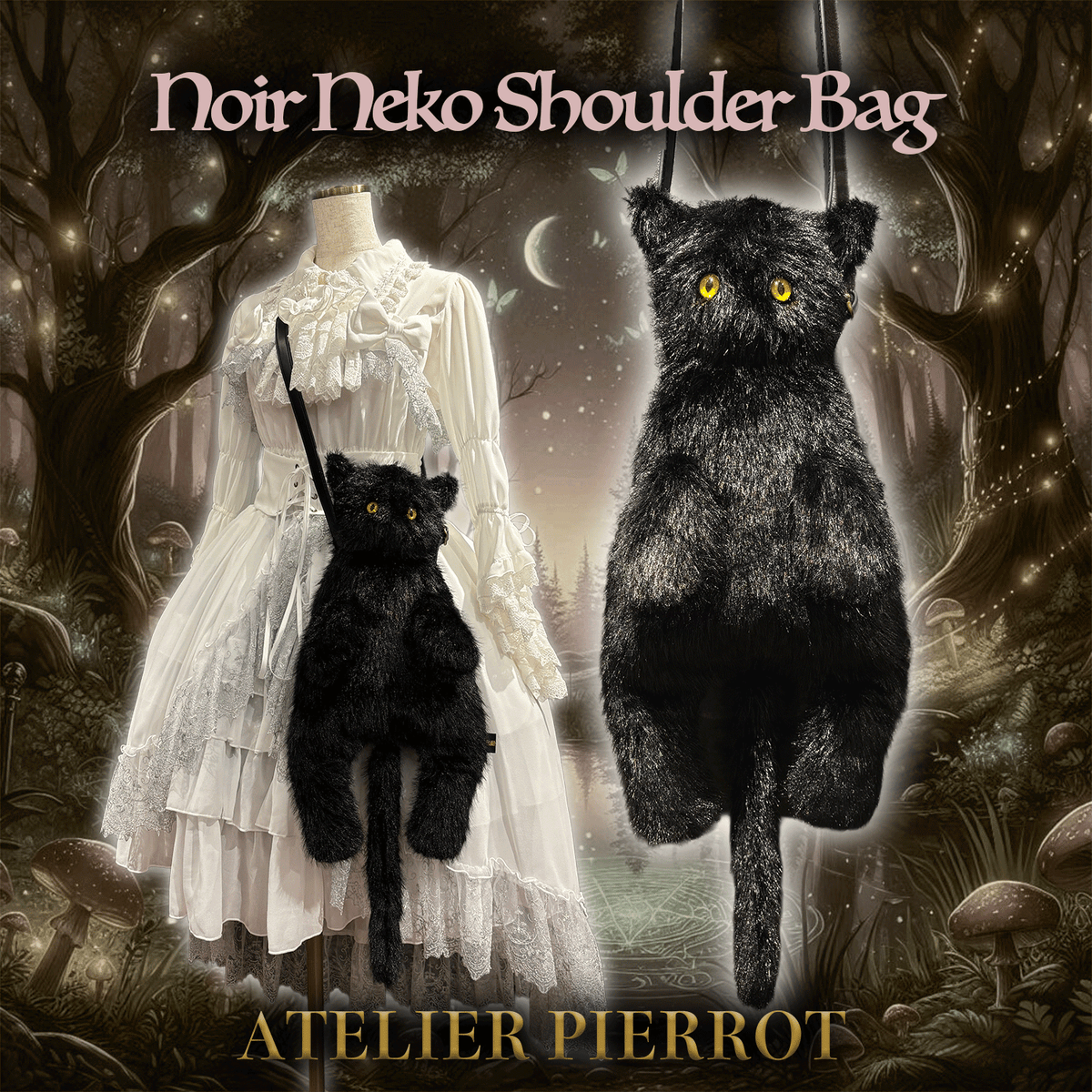 ATELIER PIERROT コフィン型ショルダーバッグ ATELIER PIERROT コフィン型ショルダーバッグ ATELIER-PIERROT